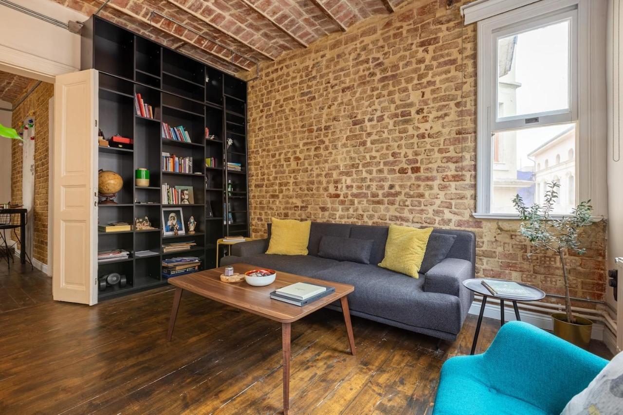 Renovated Apartment At The Heart Of Istanbul With Huge Terrace Extérieur photo